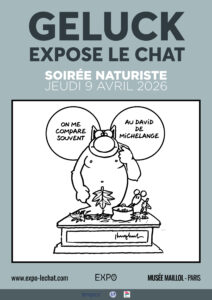 2026 04 09 LE CHAT_affiche_A4 - Soirée naturiste