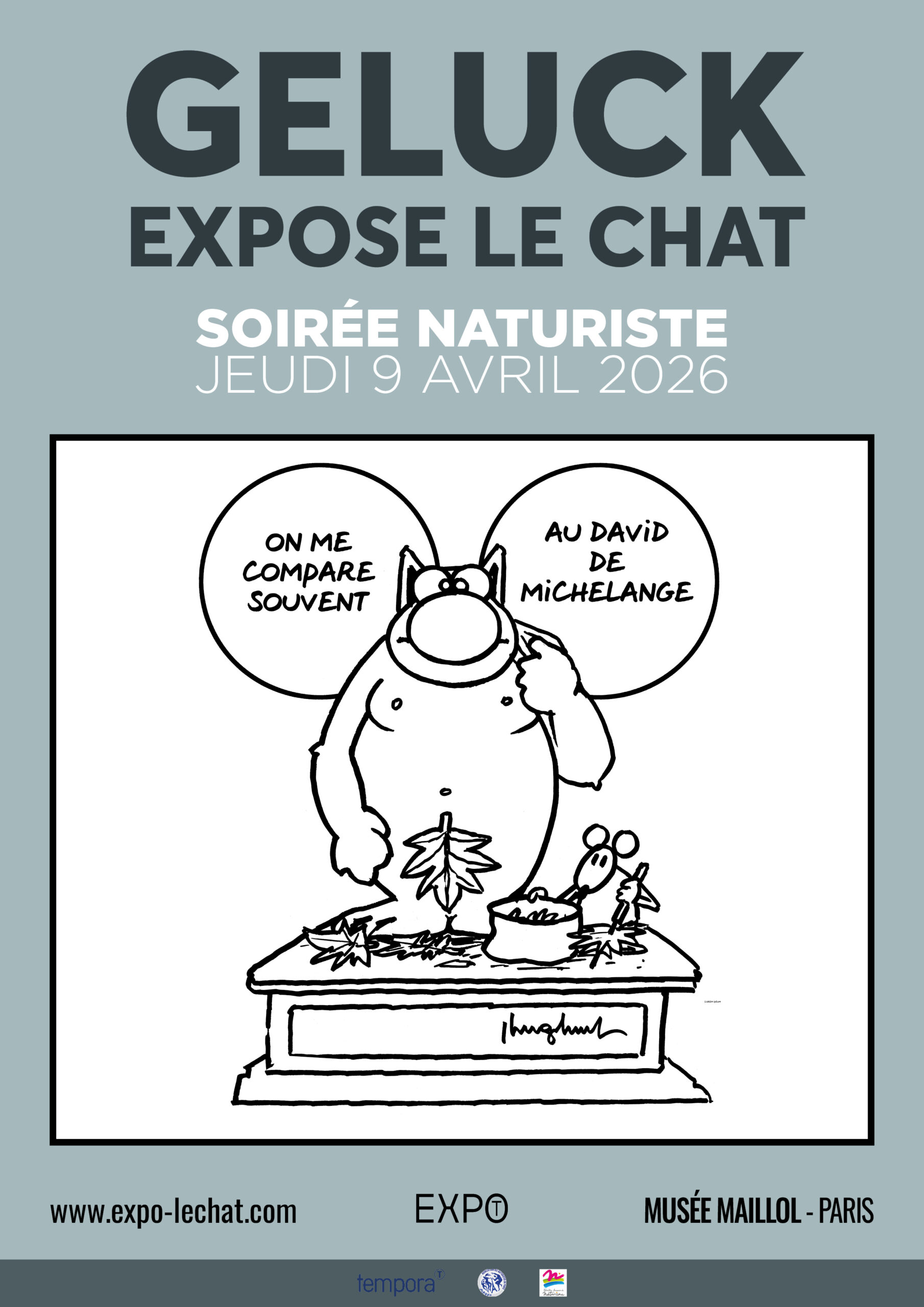 Exposition GELUCK EXPOSE LE CHAT au MUSÉE MAILLOL - Ffn Actualités