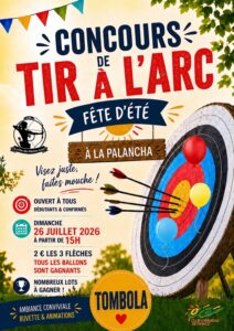 CONCOURS TIR A L ARC CGF VILLECRESNES 26 JUILLET 2026