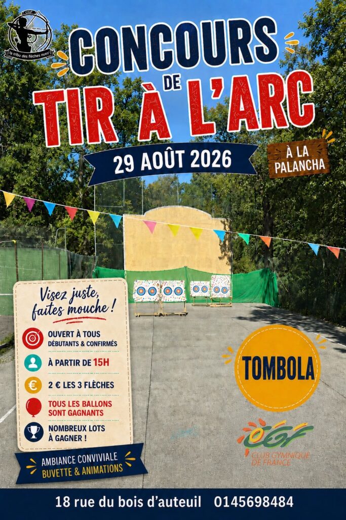 CONCOURS TIR A L ARC CLUB GYMNIQUE DE FRANCE